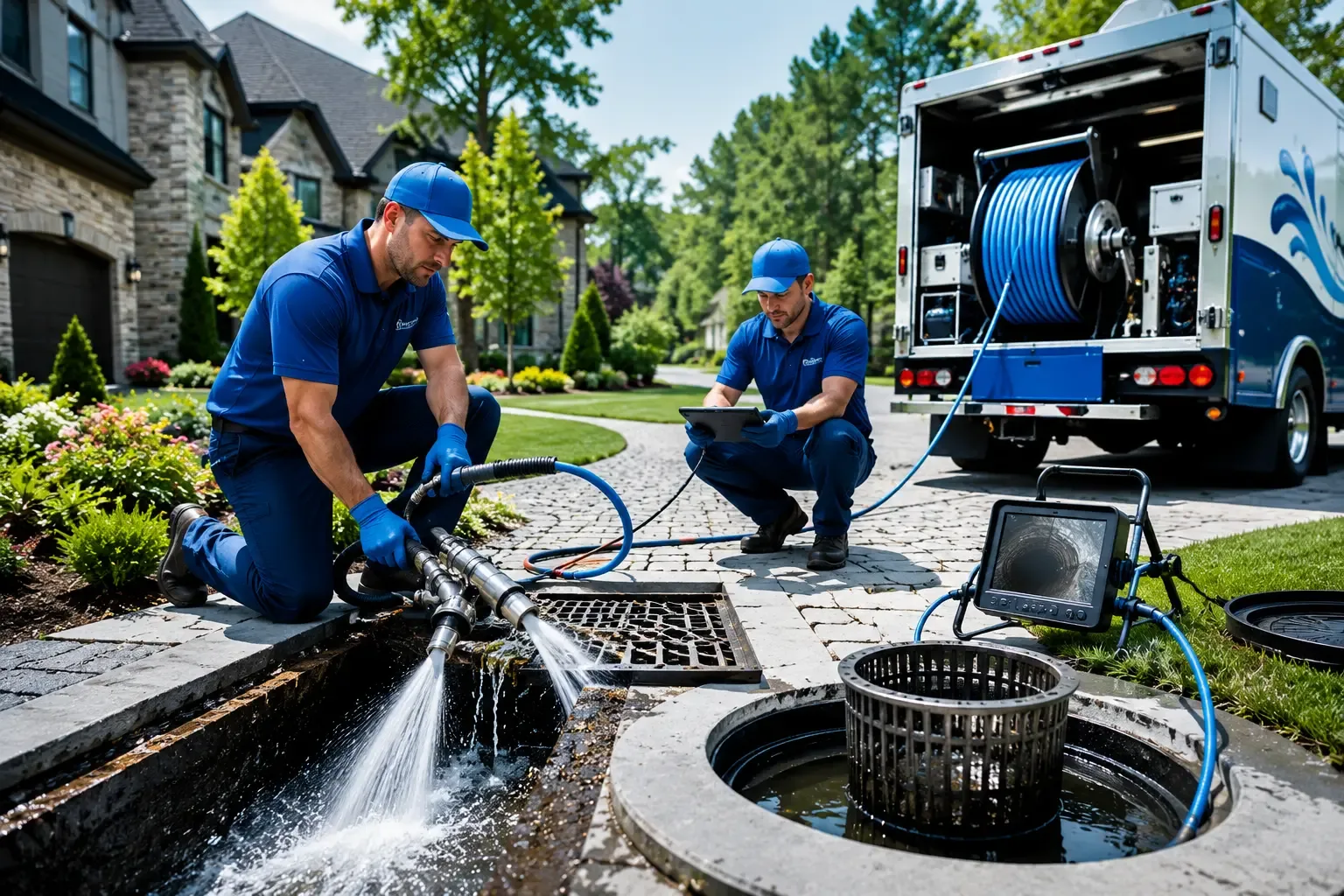 Local outdoor drain cleaning professionals in New Riegel, OH