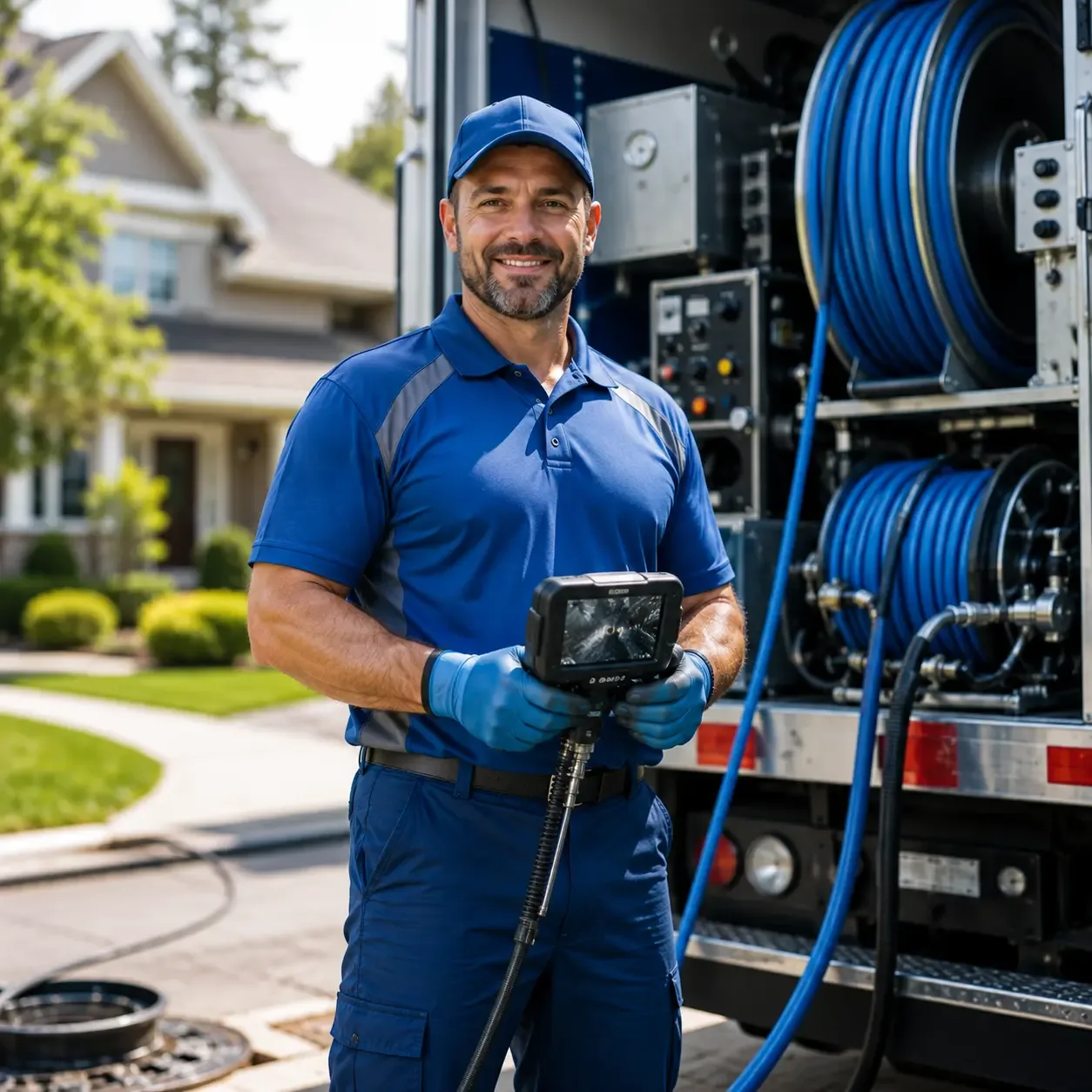 Local outdoor drain cleaning specialists in New Riegel, OH